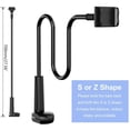 thumbnail image 4 of Camera Gooseneck Mount Table Bed Side Mobile Phone Clamp Bracket Lazy Stand Rack, 4 of 11