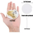 thumbnail image 2 of RYLABLUE Golden Leaves Marble Set of 4 Car Coaster for Drinks, Absorbent Ceramic Stone Coasters Cup Mat with Cork Base for Home Kitchen Room Coffee Table Bar Decor, 2 of 5
