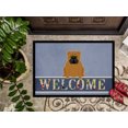 thumbnail image 3 of Carolines Treasures BB5703MAT 18 x 27 Po Bulldog Anglais Rouge Tapis de Bienvenue Intérieur Ou Extérieur, 3 of 4