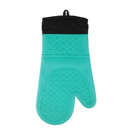 

Meizhencang 1Pc Non Slip Heat Insulated Glove Mitten Pot Pad Mat Microwave Oven Baking Tool