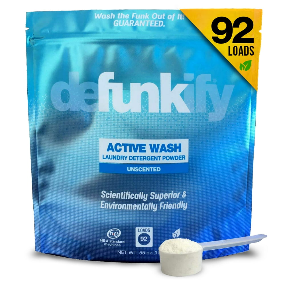 Defunkify Laundry Detergent Powder, Unscented 92 Load
