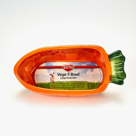 Kaytee Vege-T-Bowl Carrot 7.5 inches