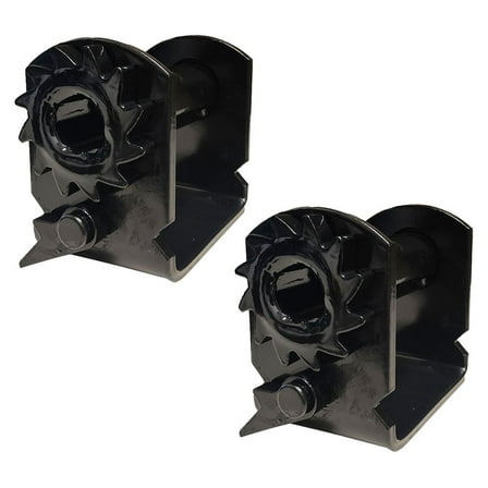 (2 Pack) Trailer Winch - Standard Sliding C Track - Low Profile