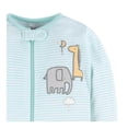 thumbnail image 3 of Set De Mamelucos Gerber Unisex Talla 6-9 Meses Diseño Animales Color, 3 of 4