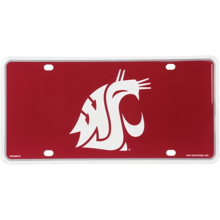 Washington State Cougars Decorative License Plate Walmart Com