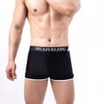 thumbnail image 1 of HKEJIAOI Mens Underwear Briefs Men's Boxer Three Points Shorts Mesh Breathable Panties, 1 of 8