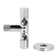 thumbnail image 1 of Conector de grifo de ducha de bidé de cobre en forma de T G1/2 con válvula angular y salida de interruptor doble, 1 of 8