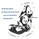 thumbnail image 3 of Balery Seamless Pattern Cute Panda Funda de Asiento para Auto con Diseño - Cubierta Frontal Suave y Transpirable con Protector Antideslizante- 1 Unidad, 3 of 5