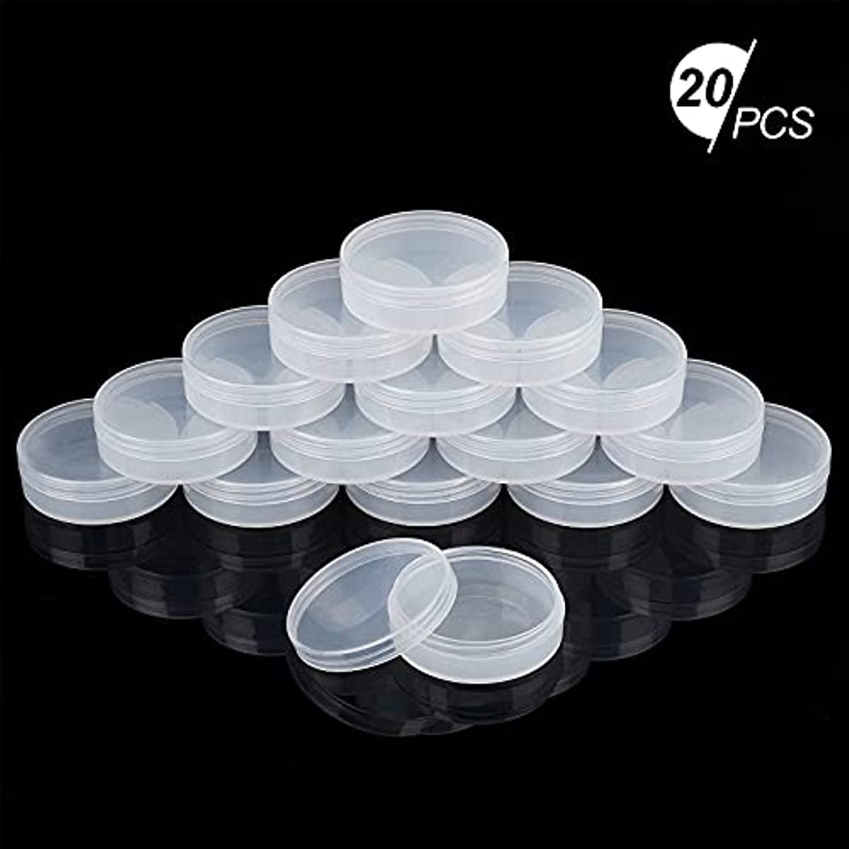 Shop BENECREAT 10 Pack High Transparency 2.36x2.36x1.18 Plastic Bead Storage  Containers for Earplugs for Jewelry Making - PandaHall Selected