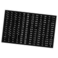 thumbnail image 2 of Dickly Tool Labels Sturdy Category Labels,Compact,Lightweight,Portable,for Toolbox Sets Black, 2 of 8