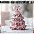 thumbnail image 3 of DIY Crochet Christmas Tree Kit - Crochet Christmas Tree Kit, Handmade Holiday Decoration Set, Christmas Kit for Beginners (2 Pieces), 3 of 7