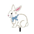 thumbnail image 2 of YIMWNYI Easter Acrylic Bunny Outdoor Patio Ground Plug Garden Decorative Insert Signs, Durable Metal Stakes for Front Porch, Yard, Garden, and Patio Decorations, 2 of 5