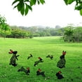 thumbnail image 2 of Piquet d'Art de Jardin Acrylique Pelouse Creuse Imperméable Décoration en Forme d'Animal, Type D, 2 of 6