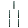 thumbnail image 1 of Baohd PU Golf Alignment Stick Cover Case Premium Holder Embroidered Waterproof Black 14.17x1.97 Inch 5Set, 1 of 6