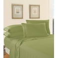thumbnail image 2 of Elegant Comfort 6-Piece Bed Sheets - Microfiber 1500 Thread Count, King Sage/Green, 2 of 4