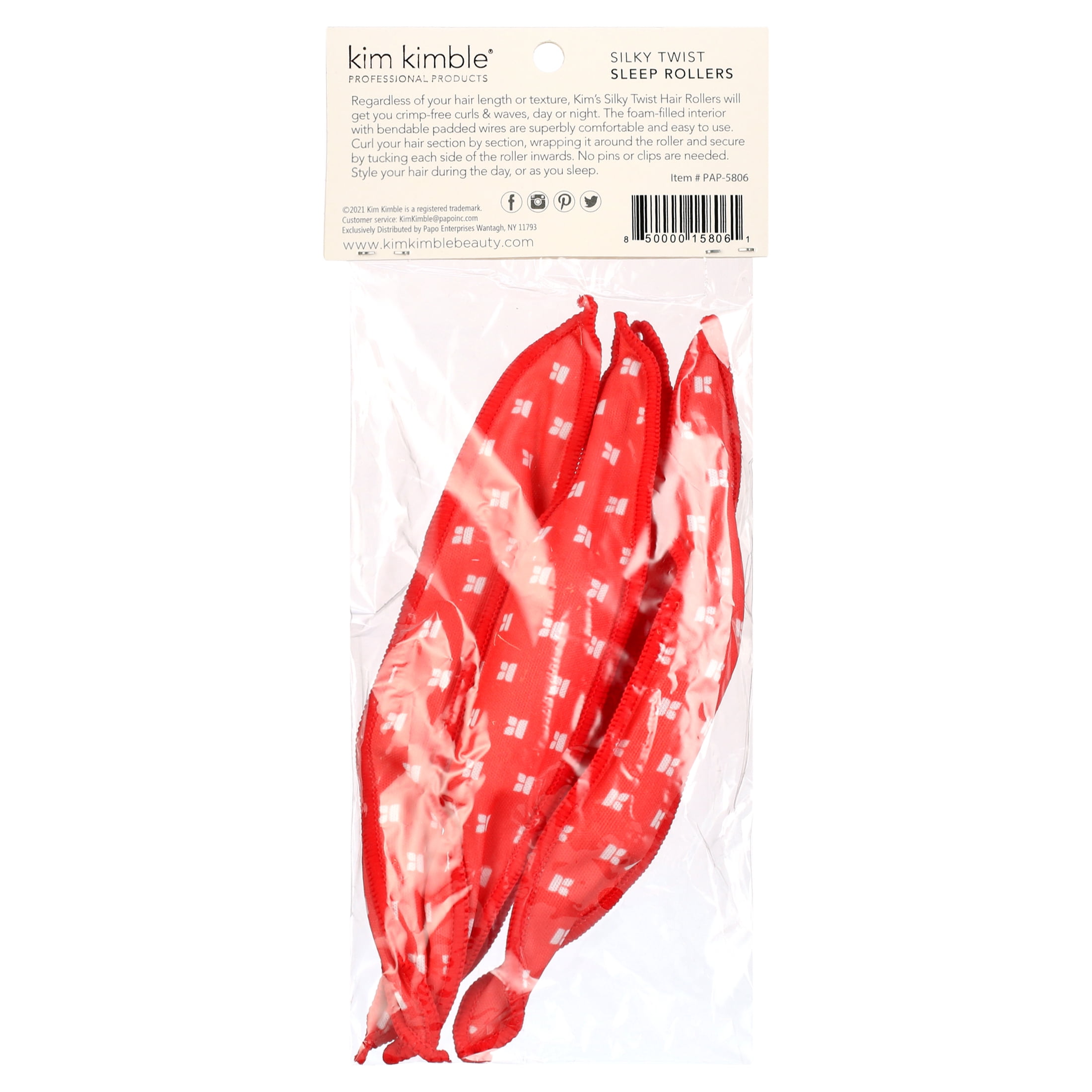 Kim Kimble Silky Twist Hair Rollers
