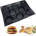 thumbnail image 1 of Mold for Burger Bun, Silicone Round Bread Mold (43 x 32 x 1.5cm), 1 of 5