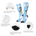 thumbnail image 3 of Silaia Bluey Print Socks For Women Men,Crew Socks,Sporty Calf Socks,Casual Socks, Design Socks for Hiking, Sport, 3 of 6