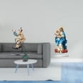 thumbnail image 2 of Figura De Payaso, Escultura Acrílica, Colección única. Estatuilla, Adorno De Escritorio, Centro De Mesa, Vitrina, Comedor, Decoración Navideña, Regalo., 2 of 8