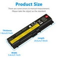 thumbnail image 6 of 42T4798 42T4799 Battery for Lenovo ThinkPad T420 T520 SL410 SL510 E420 E425 E520, 6 of 7