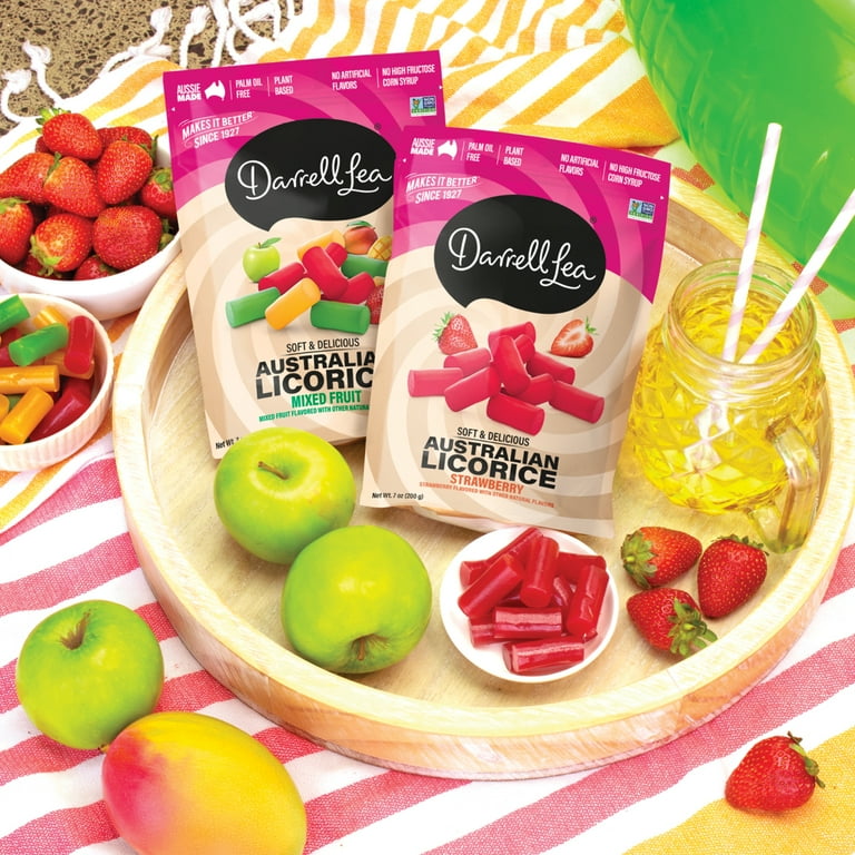 Darrell Lea, Licorice, Mixed Fruits, 7 oz, Multicolor - Walmart.com
