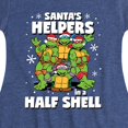 thumbnail image 3 of Teenage Muntant Ninja Turtle - Santas Helpers In A Half Shell - Toddler And Youth Girls Fit And Flare Dress, 3 of 4
