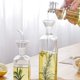 thumbnail image 2 of Oil Bottle Glass Olive Oil Dispenser Bottle Glass Cooking Oil Vinegar Measuring Dispenser With Spout For Kitchen And Bbq, 2 of 5