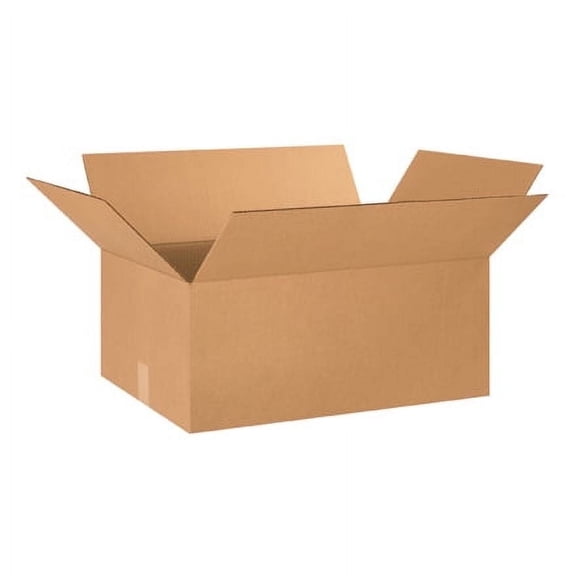 SSBM Kraft Corrugated Boxes ECT-32, 24 x 16 x 10", 15 per Case