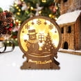 thumbnail image 1 of Adornos de Casa de Madera Luminosa, Decoraciones de Madera de Navidad Exquisitas únicas, Casa de Madera Luminosa de Navidad, para Tiendas de Habitacio , Estilo F Salvador Dali Decoraciones de casas, 1 of 6