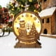 thumbnail image 1 of Adornos Navideños de Madera con Gabinetes LED Adornos Baño Mesas para El Hogar , Estilo F BLESIY Decoraciones de casas, 1 of 6