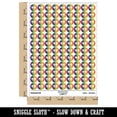 thumbnail image 2 of Cute Hair Bow Tie 200+ Round Stickers - Rainbow - Gloss Finish - 0.50" Size, 2 of 3