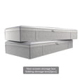 thumbnail image 4 of Wosthever Caja de almacenamiento extraíble debajo de la cama Caja de almacenamiento plegable de gran capacidad tipo cubo Caja de almacenamiento Almacenamiento y organización del hogar, 4 of 5