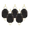 thumbnail image 2 of S SERENABLE 5pcs Mini ing Sub Line Clips Anti-slip Pin ing Hook Anti- Hook Black, 2 of 9