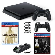 PlayStation 4 Slim 1TB Console Greatest Hits Games and Accessories