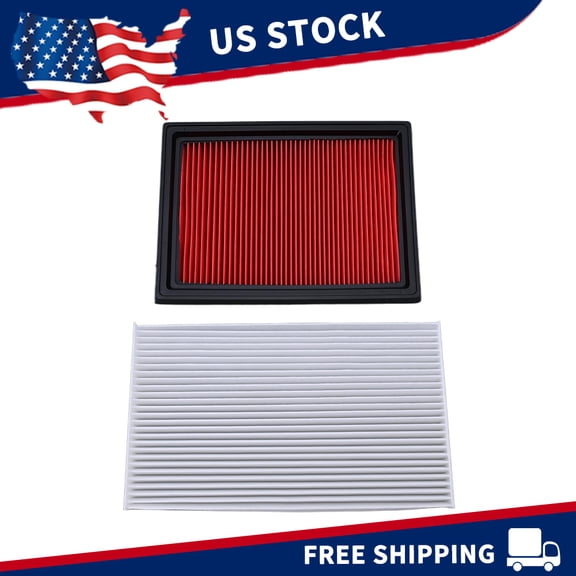 Engine Air Filter & Cabin Air Filter Fits For Nissan Sentra 2013-2019
