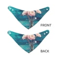 thumbnail image 6 of Goofa Flowers in Glass Vase Pattern Pet Scarf Bandana - Adjustable and Comfortable,Dog Scarf Bib Kerchief Breedfor Dogs and Cats-Small, 6 of 8