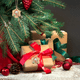 thumbnail image 4 of Etiquetas de Feliz Navidad, eventos festivos, fiestas y celebraciones de temporada, ideales para regalos de temporada, 4 of 5