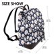thumbnail image 2 of Easygdp Cute Basebal Mochila de Cuero para Mujeres, Bolso de Hombro, Bolsos de Mano de Moda para Trabajo y Viajes, 2 of 4