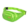 thumbnail image 1 of Riñonera deportiva de lona informal para hombre y mujer, con un solo hombro, impermeable, para exteriores, color verde, 1 of 5
