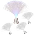 thumbnail image 3 of 4 Lámparas LED de Fibra Óptica, Luces Decorativas de Fibra Óptica de Colores con Efecto Estrellado para Bares, Tiendas y Fiestas - Sin Batería, 3 of 7