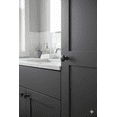 thumbnail image 4 of Mainstays Matte Black Round Mushroom Knob, 4 of 4