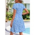 thumbnail image 4 of Vestido Zeagoo Flowy Sundresses para mujer, casual, azul brillante, 4 of 6