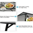 thumbnail image 5 of AECOJOY Metal Patio Dining Table ,Weather-Resistant Table Rectangular-B, 5 of 5