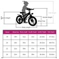 thumbnail image 5 of 20 Inch Kids Mountain Bike for Boys & Girls Ages 7-12 – 7-Speed Gears, Dual Disc Brakes, Shock Absorber Front Fork, LED Light – Silver & Pink, 5 of 6