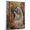 Afghan Hound, variant on Clumber Spaniel Dog Playing Harp Wall Stretched Canvas Size 8x12 – Clumber Spaniel Canvas Art for Dog Lovers, Harp Canvas Wall Decor