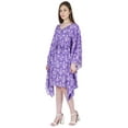 thumbnail image 4 of Moomaya Printed Short Kaftan For Women Kimono Swimwear Cover-Up Beach Caftan, 4 of 7