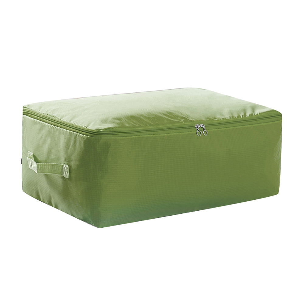 Eloshman Quilt Pouch Zipper Clothes Organizer Large Capacity Soft