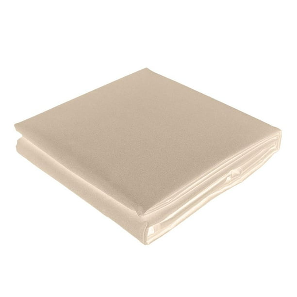 Naiovety Columpio de poliéster con dosel para silla, resistente al agua, Color sólido, a prueba de sol, con revestimiento de PA, reemplazo de Jardín y Patio Beige