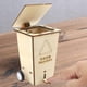 thumbnail image 5 of Bote de basura de madera Cubo de basura DIY s de ciencia de madera Accesorios Proyectos de rompecabezas de madera Modelo Ensamblar para Juego perfke bote de basura de bricolaje, 5 of 9
