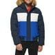 thumbnail image 1 of Chaqueta Tommy Hilfiger de tela ártica acolchada con esnórquel tipo bomber, azul, 1 of 3